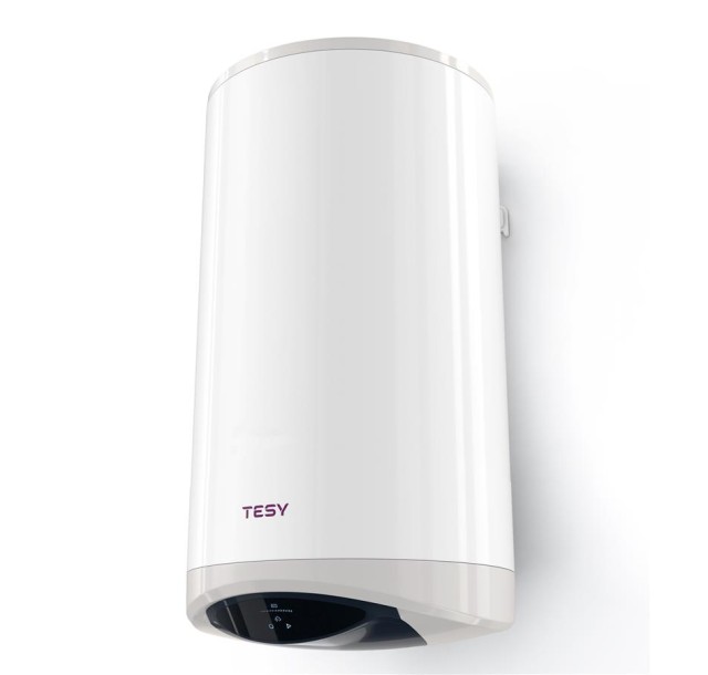 Водонагрівач електр. TESY Modeco Cloud круглий GCV 1004724D C22 ECW, 100л, 2,4кВт, сухий тен, електр. кер-ння, B, WIFI, білий