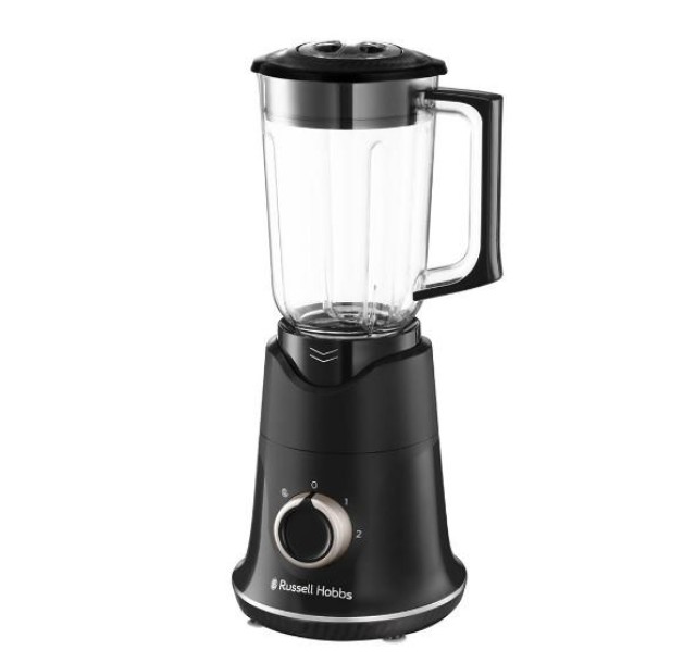Блендер Russell Hobbs стаціонарний Blade Boost Blender, 750Вт, чаша-1500мл, чорний