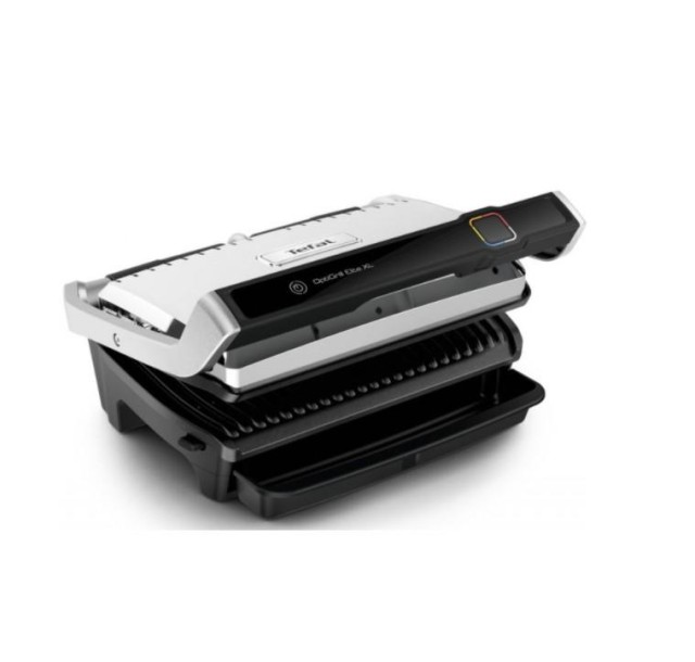 Гриль Tefal прижимний OptiGrill Elite XL 2200Вт, темп. режимів-16, з`ємні пластини, метал