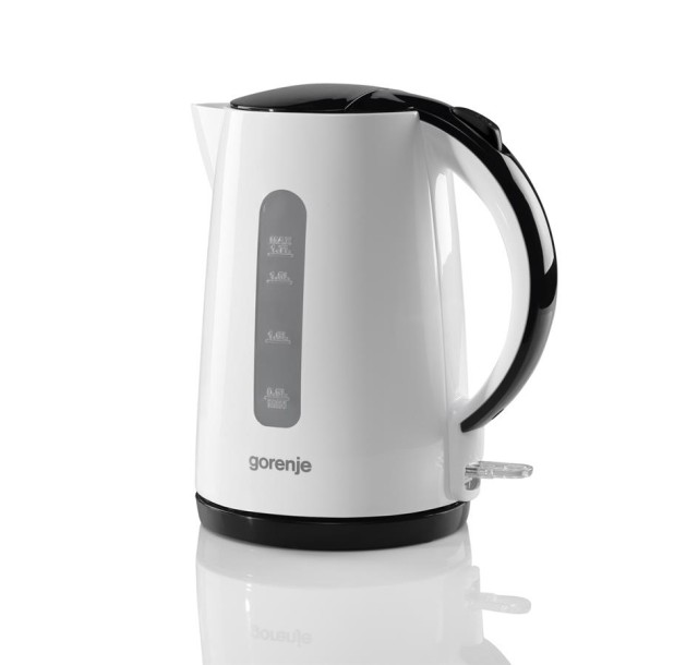 Електрочайник Gorenje 1.7л, пластик, білий