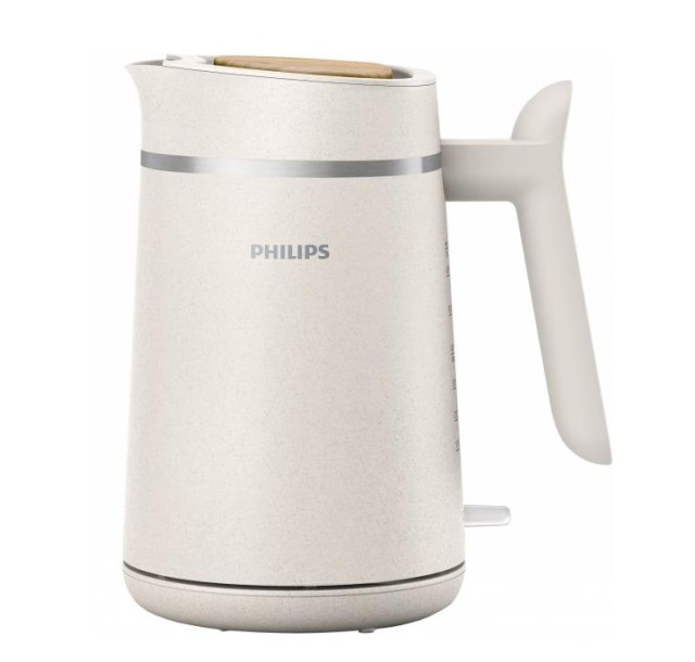 Електрочайник Philips Eco Conscious Edition, 1.7л, екопластик, LED підсвітка, звуковий сигнал, білий матовий