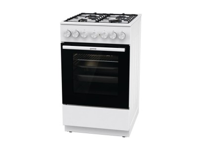 Плита Gorenje комбінована, 70л, 50x60см, емальовані,  білий