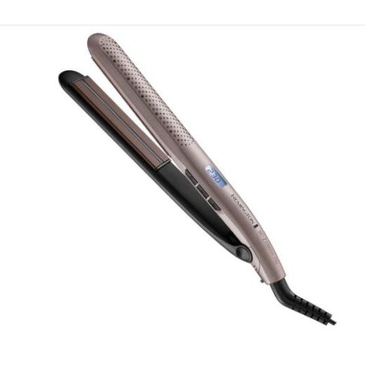 Випрямляч Remington Wet 2 Straight Pro, 52Вт, темп.режимів-10, 140-230С, кераміка, золотий