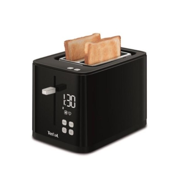 Тостер Tefal Digital 850Вт, LED дисплей, пластик, чорний