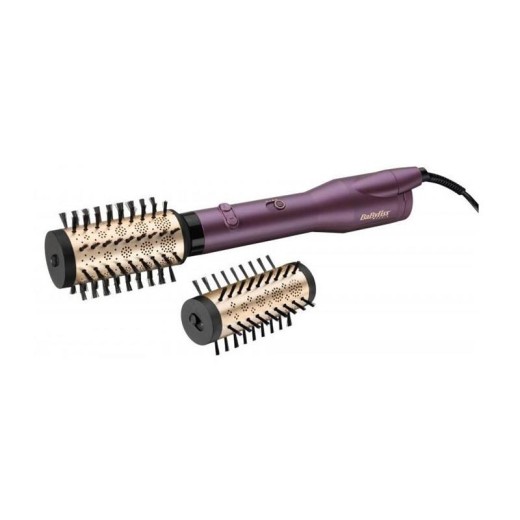 Фен-щітка Babyliss, 650Вт, 2 режими, іоніз-я, хол. обдув, оберт. насадок, кераміка, фіолетовий
