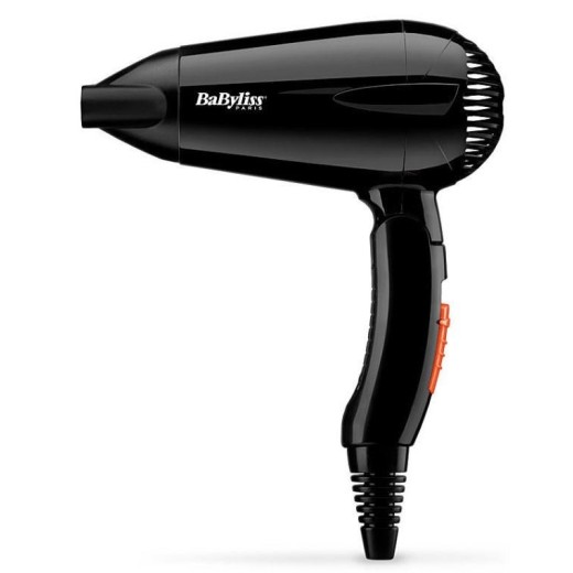 Фен Babyliss дорожній, 2000Вт, 2 режими, складна ручка, чорний