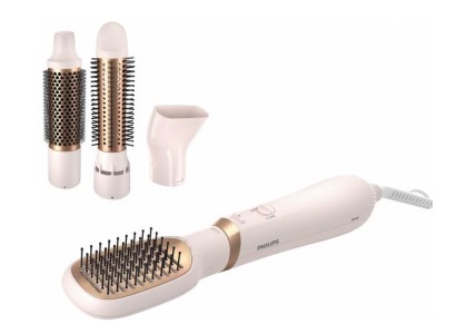Фен-щітка Philips 3000 Series, 800Вт, 3 режими, кераміка, турмалін, рожевий