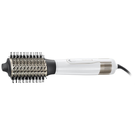 Фен-щітка Remington HydraLuxe, 1200Вт, 3 режими, іонізація, хол. обдув, кераміка, білий