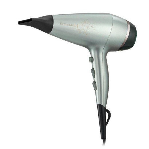 Фен Remington Botanicals, 2300Вт, 3 режими, дифузор, іоніз-я, хол. обдув, м'ятний