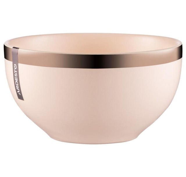 Салатник Ardesto Liguria Cream, 14см, кераміка, кремовий