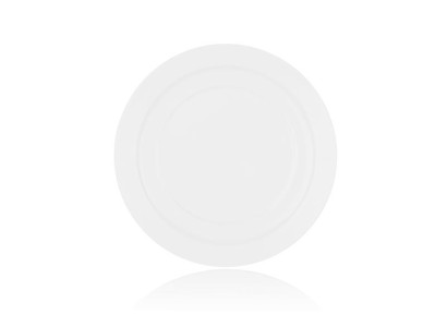 Блюдце Ardesto Prato, 16см, порцеляна, білий