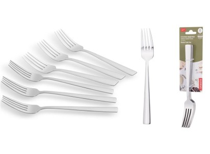 Набір столових виделок Ardesto Gemini Como 6 пр., нержавіюча сталь