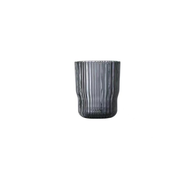 Набір склянок низьких Ardesto Graphite, 300мл, 2шт, скло, сірий