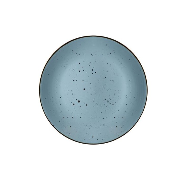 Тарілка десертна Ardesto Bagheria Misty blue, 19см , кераміка, синій