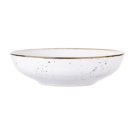 Тарілка супова Ardesto Bagheria Bright white, 20см, кераміка, білий