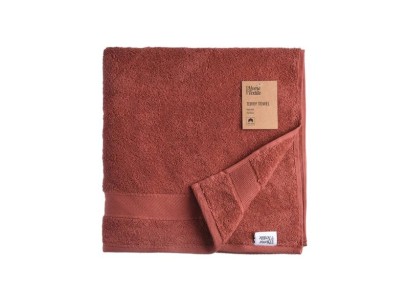 Рушник махровий Ardesto SuperSoft, 70х140см, 100% бавовна, червонувато-брунатний