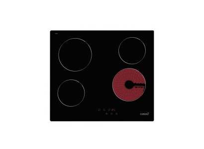 Варильна поверхня Cata електрична склокерамічна, 60см, TN 604, чорний