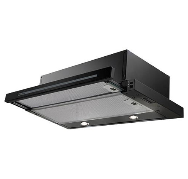 Витяжка Franke телескопічна, 60см, 635м.куб/год, Smart FSM601BKGL, чорний