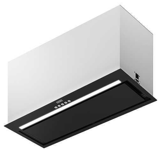 Витяжка Franke вбудовувана 70см, 1120м.куб/год, Box Flush Evo FBFE BK MATT A70, чорний