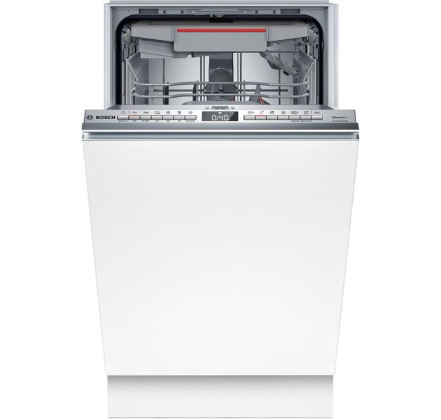 Посудомийна машина Bosch вбудована, 10компл., A++, 45см, дисплей, 3й кошик, білий