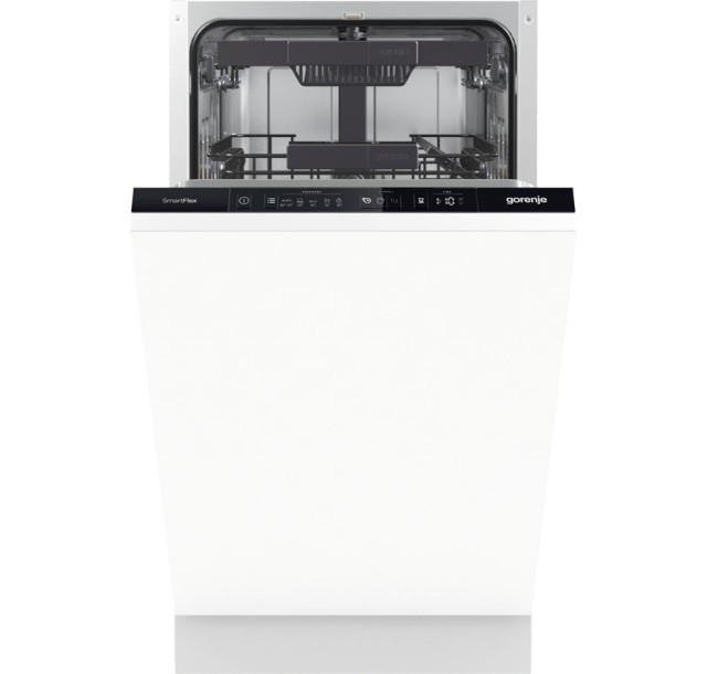 Посудомийна машина Gorenje вбудовувана, 11компл., A+++, 45см, інвертор, 3й кошик, білий