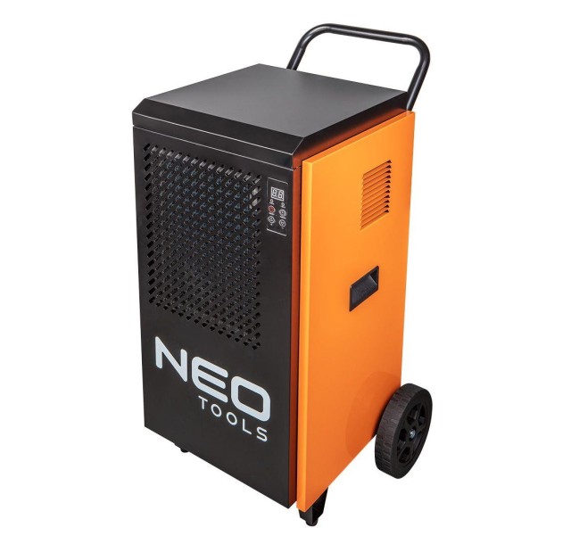 Осушувач повітря промисловий Neo Tools 70л/добу 250м кв 400м куб/год 950Вт LCD дисплей ел.керування таймер IP22