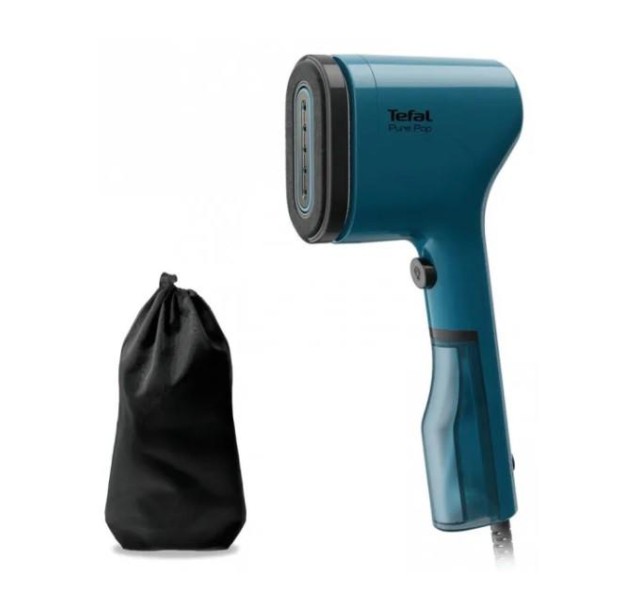 Відпарювач Tefal компактний Pure Pop, 1300Вт, 70мл, постійна пара - 20гр, синій