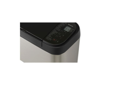Хлібопічка Panasonic 550Вт, програм-1.25, макс.ваг -1.25кг, форма-прямокутник, метал, чорний