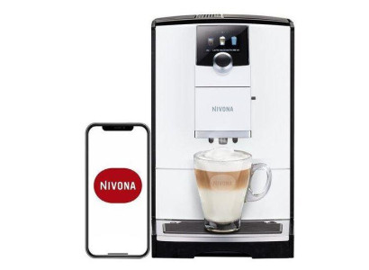 Кавомашина NIVONA CafeRomatica 2.2л, зерно + мелена, автомат.капучинатор, авторецептів - 7, сріблястий