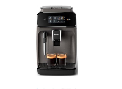 Кавомашина Philips Series 1200, 1.8л, зерно, ручний капуч, авторецептів -2, чорний