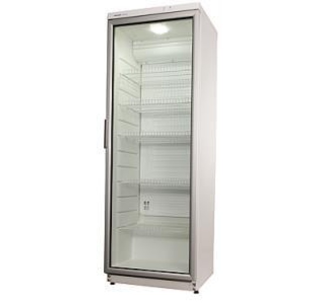 Холодильна вітрина Snaige, 173x60х60, 350л, полиць -5, зон - 1, бут-154, 1дв., ST, алюмін.двері, білий