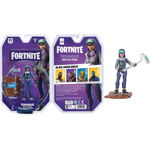 Колекційна фігурка Fortnite Solo Mode Teknique, 10см