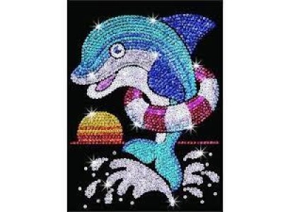 Набір для творчості Sequin Art Red Дельфін Джек 25*34см