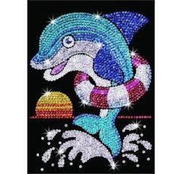 Набір для творчості Sequin Art Red Дельфін Джек 25*34см