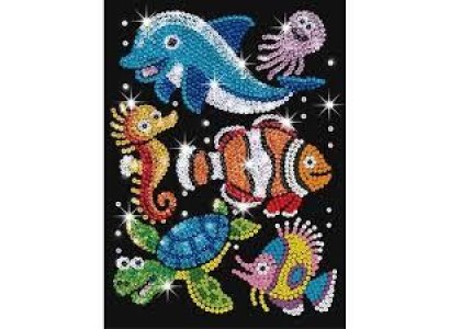 Набір для творчості Sequin Art Red Підводні друзі 25*34см