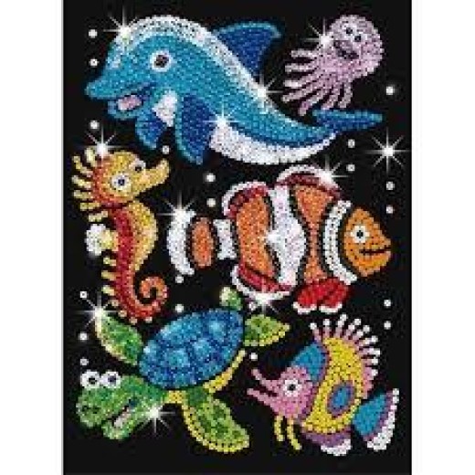 Набір для творчості Sequin Art Red Підводні друзі 25*34см