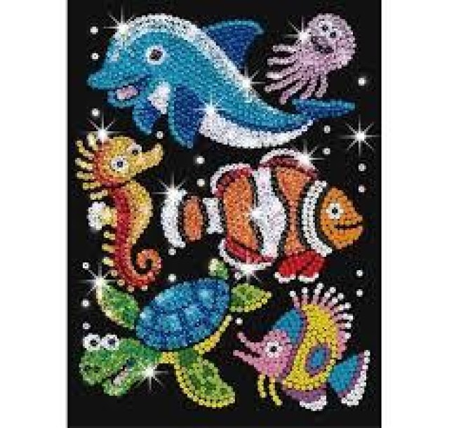 Набір для творчості Sequin Art Red Підводні друзі 25*34см