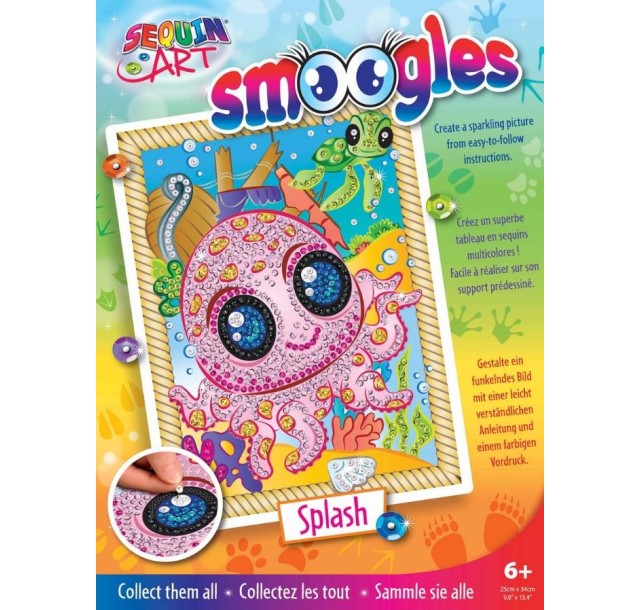 Набір для творчості Sequin Art Smoogles Восьминіг 25*34см