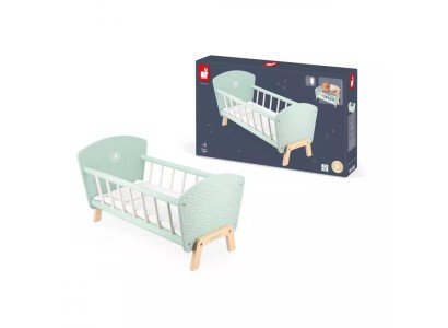 Ліжко Janod для ляльки м'ятне