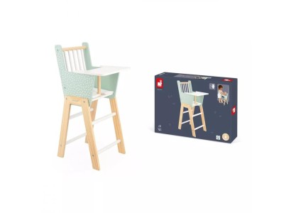 Стілець Janod для ляльки м'ятний