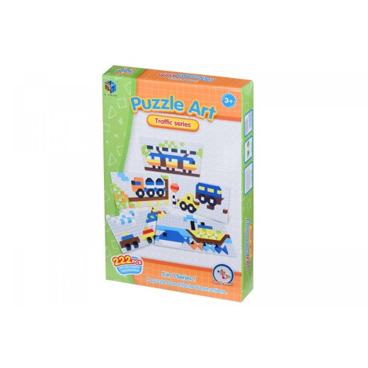 Пазл Same Toy Мозаїка Puzzle Art Traffic series 222ел.