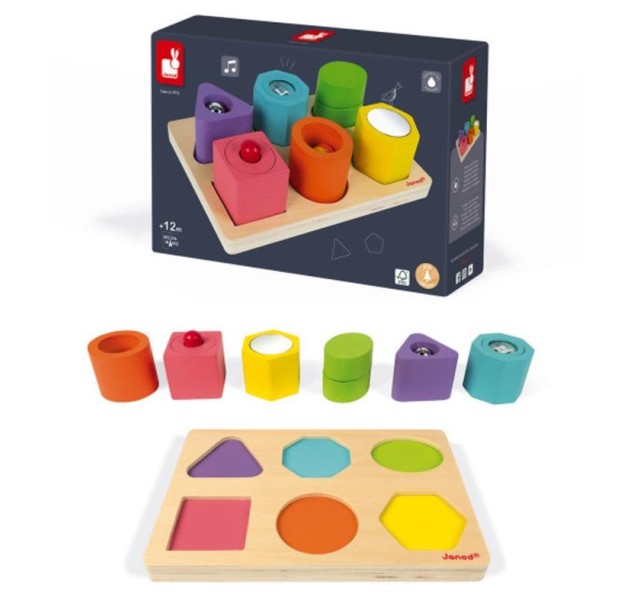 Сортер Janod Фігури і звуки