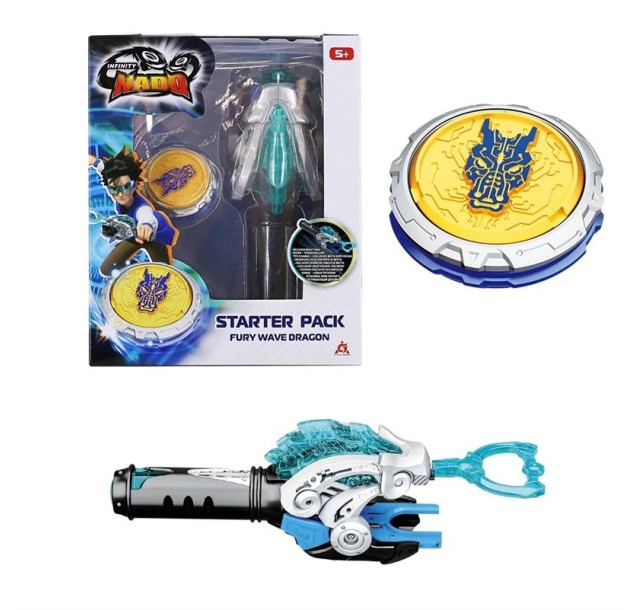 Дзиґа Infinity Nado VI Starter Pack Лютий Дракон (Fury Wave Dragon)