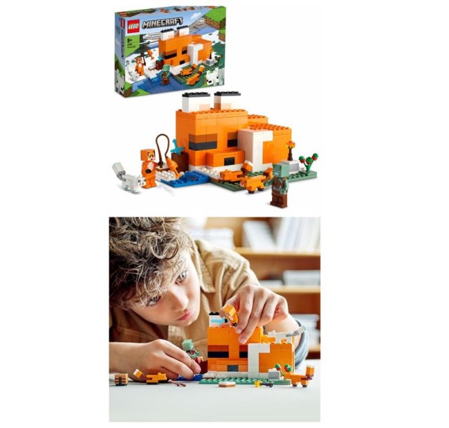 Конструктор LEGO Minecraft Хатина лисиці