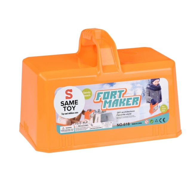 Ігровий набір Same Toy 2в1 Fort Maker помаранчевий
