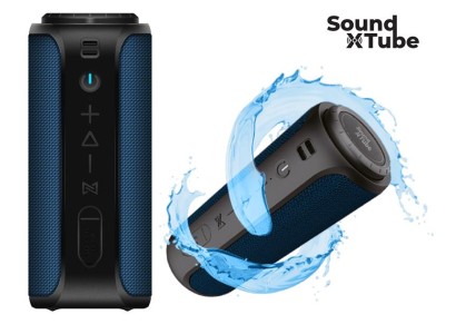 Акустична система 2E SoundXTube TWS, MP3, Wireless, Waterproof Blue