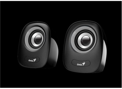 Акустична система Genius SP-Q160 2.0, USB, mini-jack сірий