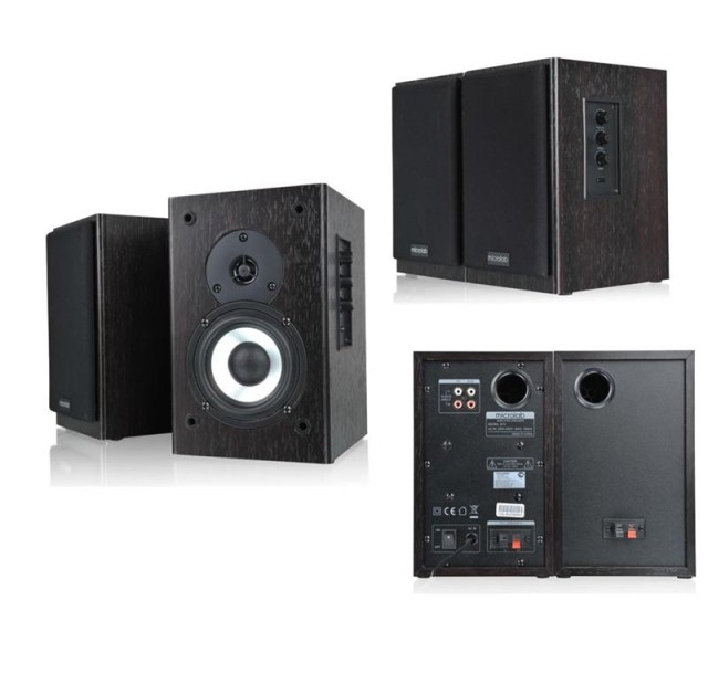 Акустична система MICROLAB B-72 2.0, 24W, mini-jack, чорний