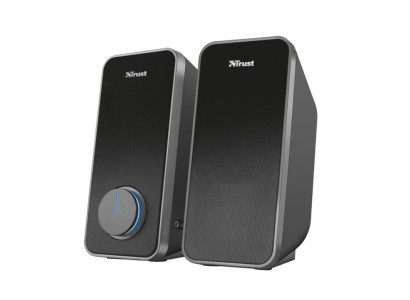 Акустична система Trust Arys 2.0, 14Вт, USB/AUX, чорний