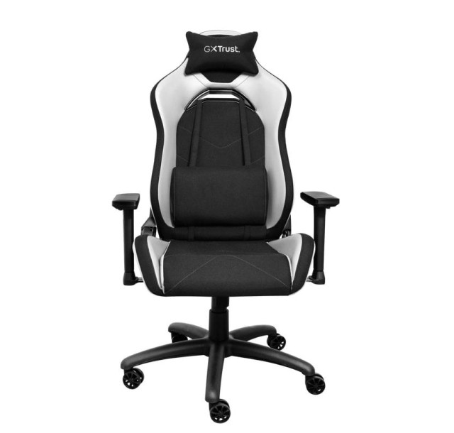 Крісло Trust GXT714W RUYA ECO, ПУ шкіра, 3D-Armrests, до 150кг, Білий